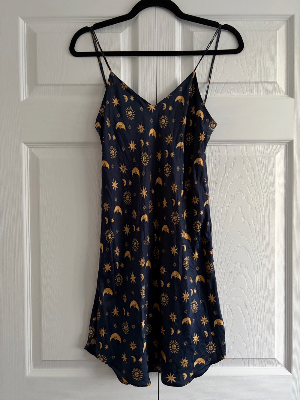 Vintage Y2K La Senza Celestial Whimsigoth Fairycore Witchy Lingerie Slip Dress.